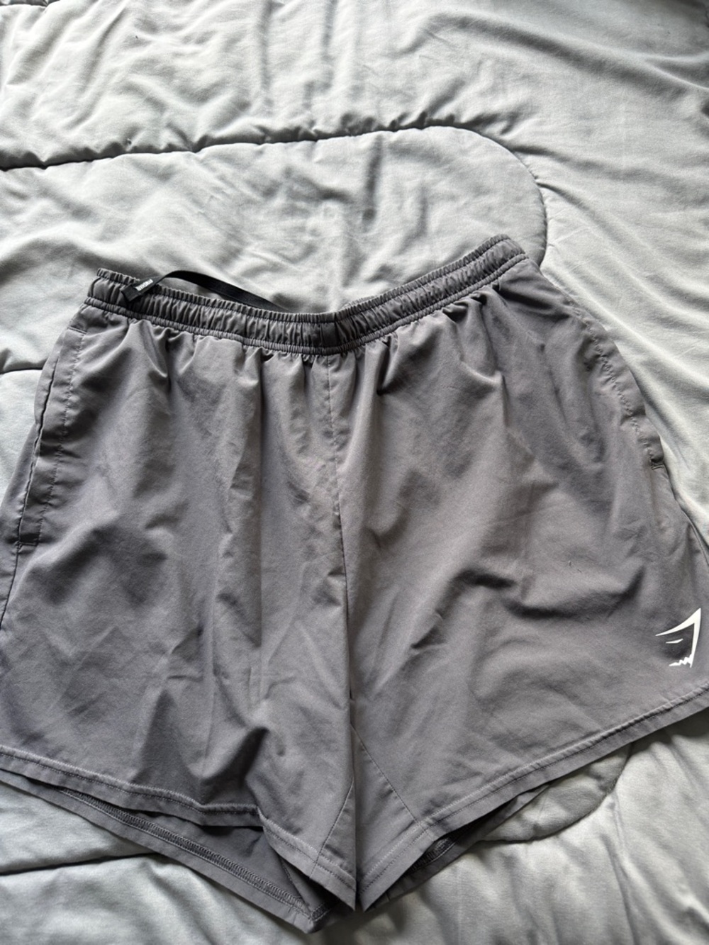 Gymshark Gray Athletic Running Shorts